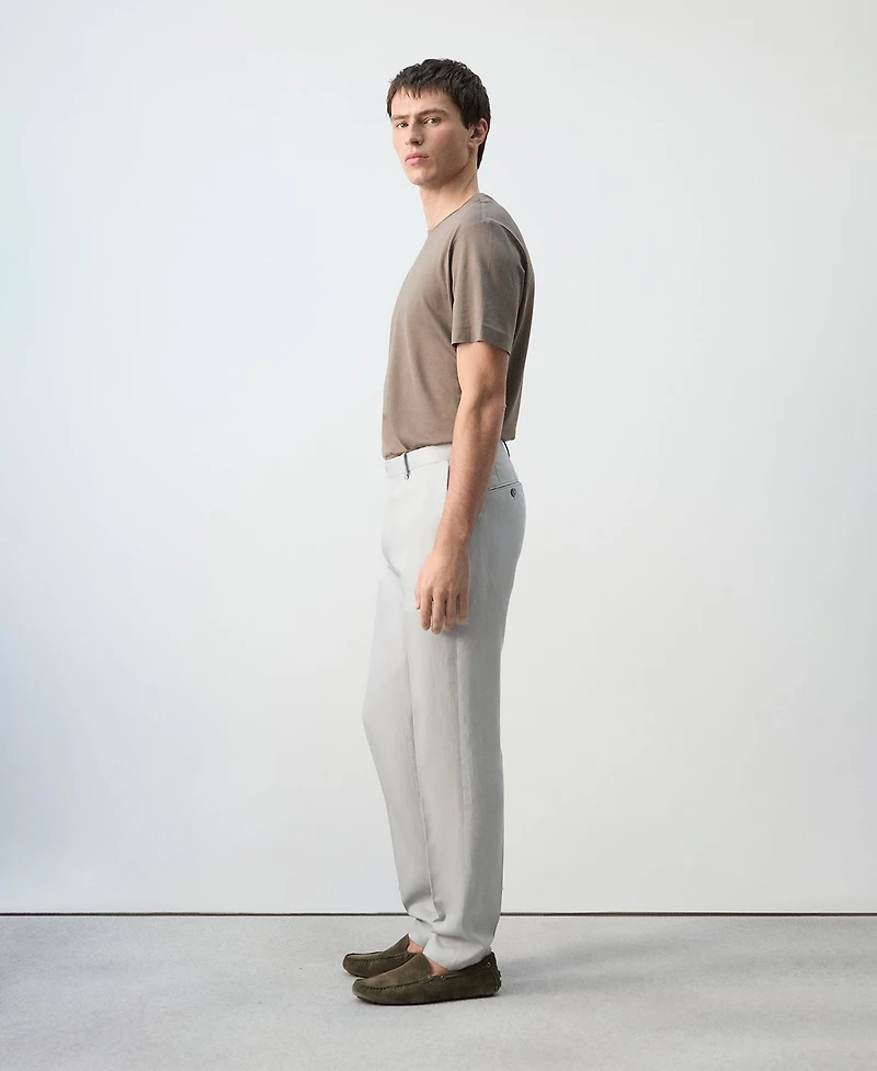 Mango Men's Amalfi Slim Fit Suit Pants