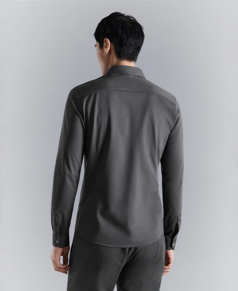 Mango Men's Comfort Stretch Non-Iron Shirt