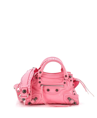 Pre-Owned Balenciaga Xs Neo Cagole City Bag Leather