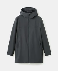 Mango Men's Pockets Water-Repellent Parka