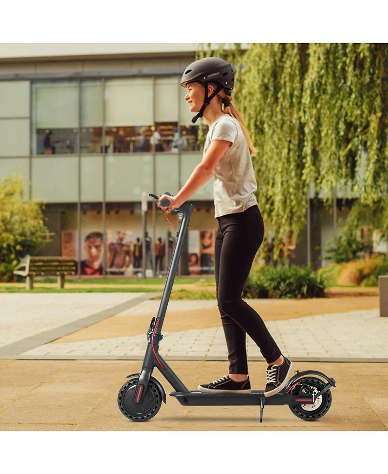 Ltmate 350 W 8.5" Electric Scooter, 20 mph, 19.7" Foldable, Dual-Brake, Smart App