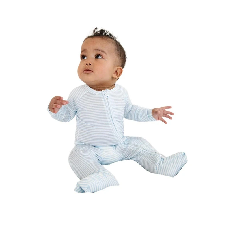 Motette Baby Boys Seaside Stripe Bamboo Sleeper