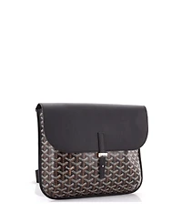 Pre-Owned Goyard Coursier Messenger Bag Coated Canvas and Leather