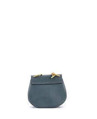 Pre-Owned Chloe Mini Drew Crossbody Bag Leather and Suede