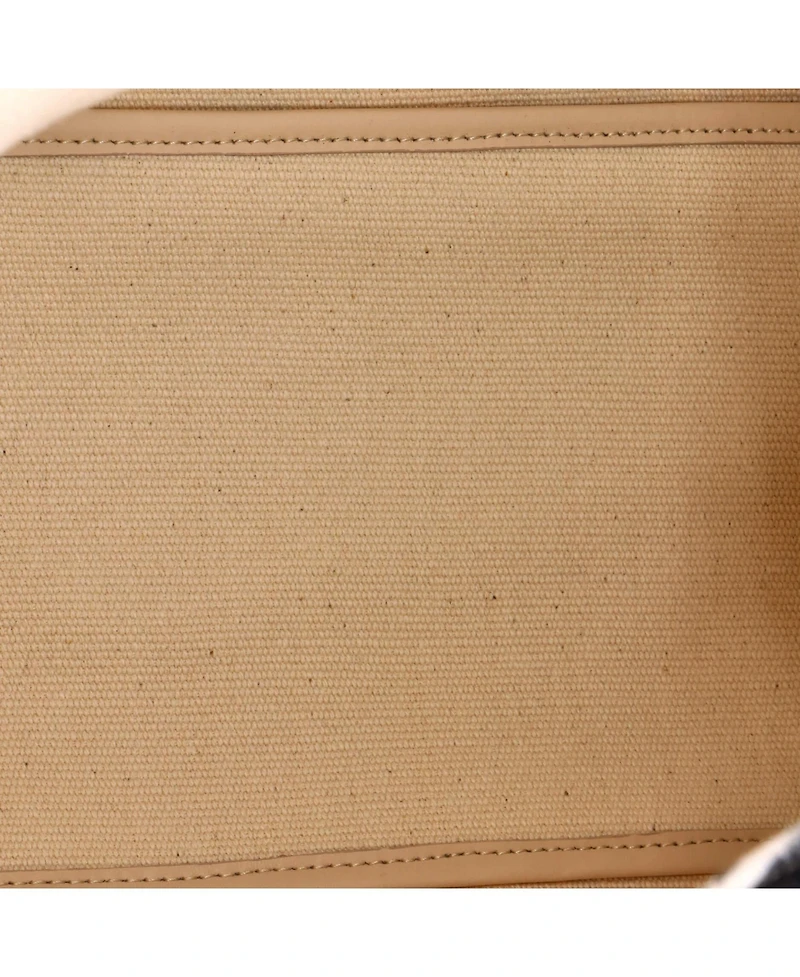 Pre-Owned Salvatore Ferragamo Medium Studio Logo Satchel Printed Canvas