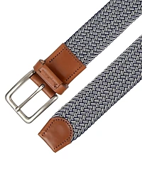 Tommy Bahama Men's Fully Adjustable Stretch Braided Web Belt