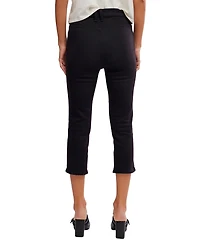 Free People Women's Slim-Fit Cropped Jeans