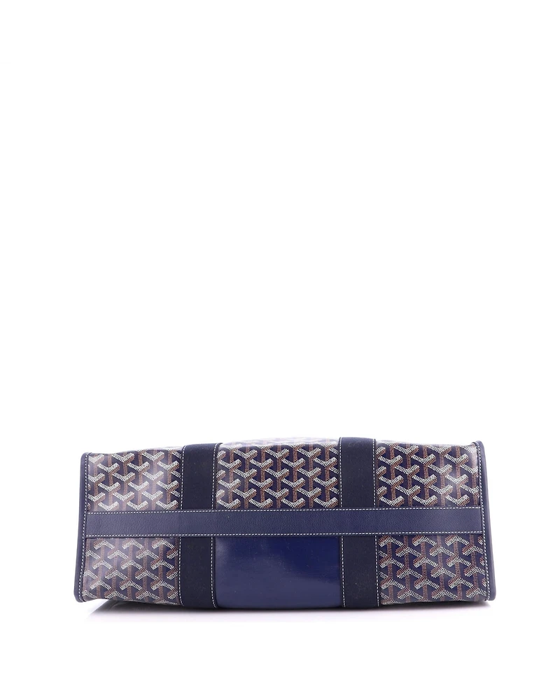 Pre-Owned Goyard Mm Villette Tote Printed Coated Canvas