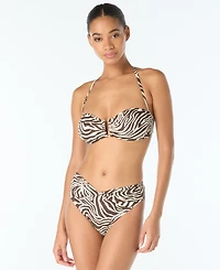 Vince Camuto Women's Bandeau Neck Swim Top