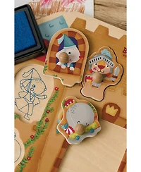 Bababoo and friends Lion Castle Stamp Game Puzzle