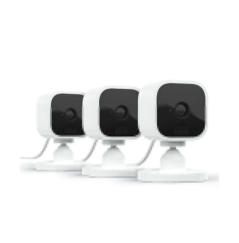 Blink Mini 3-Pack Indoor 1080p Hd Smart Security Camera System