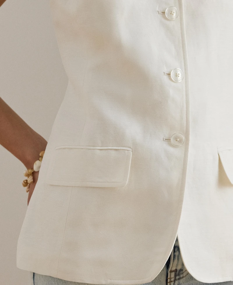 Lauren Ralph Women's Sleeveless Crewneck Shirt