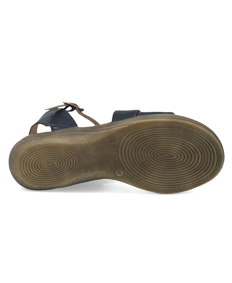 Miz Mooz Meadow Women's Buckle Sandal Orange 40