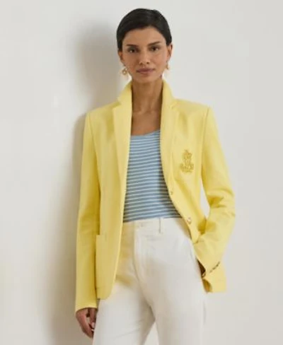 Lauren Ralph Lauren Bullion Jacquard Blazer P Xs 3x