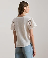 Lauren Ralph Women's Crewneck Top