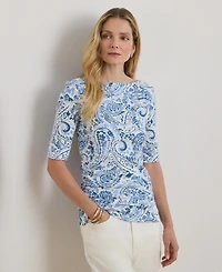 Lauren Ralph Women's Boat Neck T-Shirt