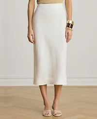 Lauren Ralph Women's Midi Pencil Skirt