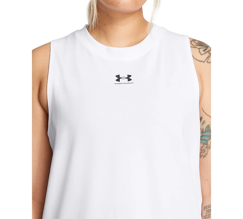Under Armour Women's Rival Muscle Sleeveless Tank Top