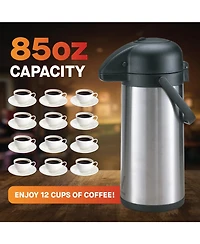 Vondior Thermal Coffee Carafe Dispenser oz: Insulated Hot/Cold Stainless Steel
