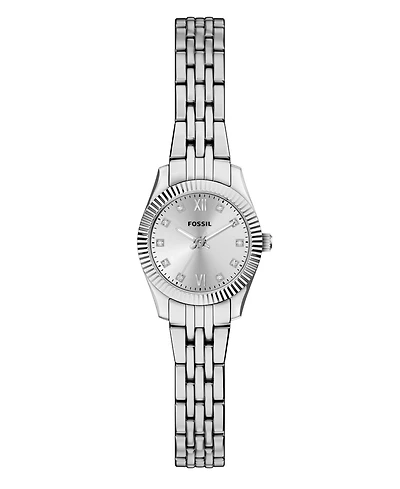 Fossil Women's Scarlette Mini Three-Hand Stainless Steel Watch, 20mm