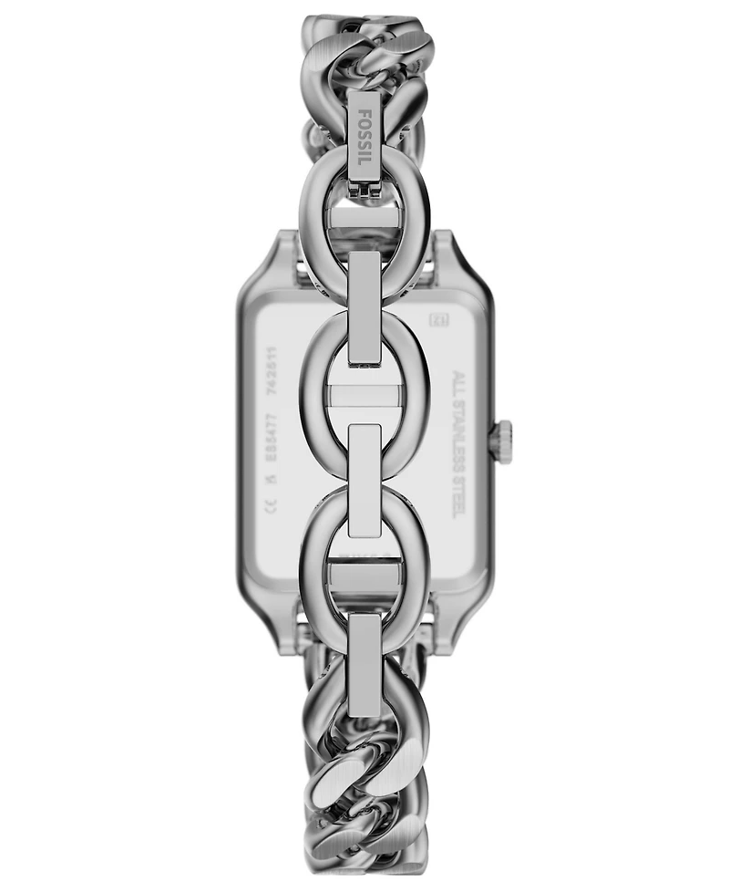 Fossil Women's Raquel Three-Hand Stainless Steel Watch, 23mm