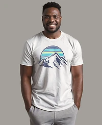 Men's Generic Additude Mount Range Pocket Short Sleeve T-shirt