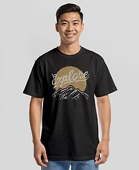 Fifth Sun Men's Explore Trail Short Sleeve T-shirt