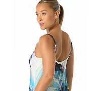 Carmen Marc Valvo Women's A-Line Maxi Dress