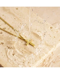 Vincero Women's Petite Cross - Gold Pendant