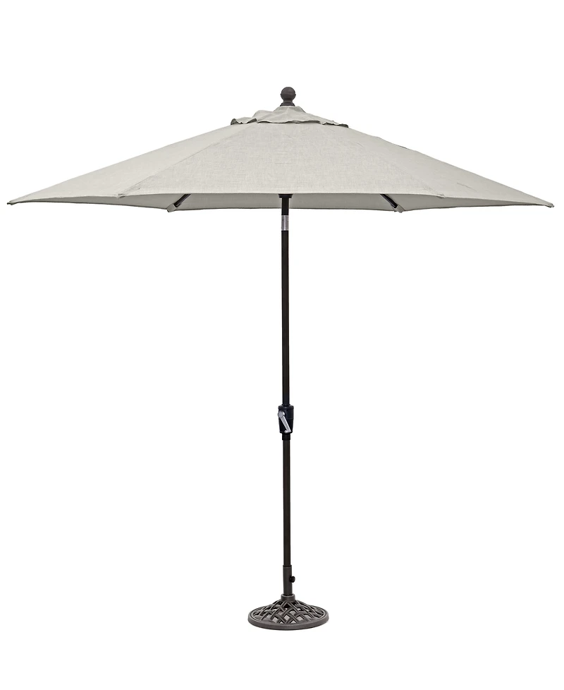 Wythburn Mix and Match Fabric 9' Auto Tilt Umbrella, Created for Macy's