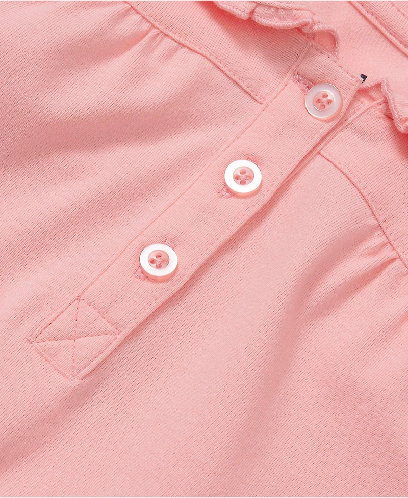 Lands' End Girls Frill Collar Tee