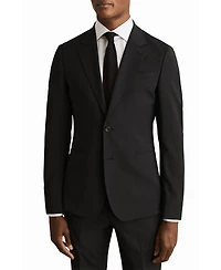 Reiss Men's Tailored-Fit Wool-Blend Single-Breasted Suit Blazer