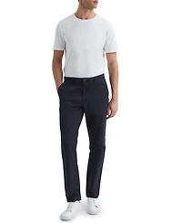 Reiss Men's Washed-Cotton Slim-Fit Chinos Pants