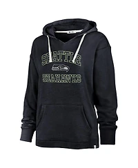 '47 Brand Women's Navy Seattle Seahawks Clarity Naomi Hoodie