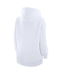 G-iii 4Her by Carl Banks Women's White Boston Bruins City Graphic Fleece Pullover Hoodie