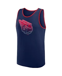Logo Athletic Men's Navy Cleveland Guardians Unmatched Success Tank Top