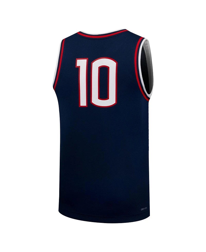 Nike Men's and Women's 10 Navy UConn Huskies Replica Basketball Jersey