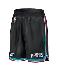 Nike Men's Black Memphis Grizzlies Classic Edition Hardwood Classics Premium Dna Shorts
