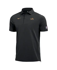 Nike Men's Black Cleveland Cavaliers 2025/26 Authentic Dri-fit Coaches Polo Shirt