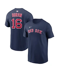 Nike Men's Jarren Duran Navy Boston Red Sox Home Name Number T-Shirt