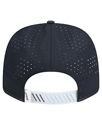 New Era Men's White/Navy Detroit Tigers Established Patch 9SEVENTY Adjustable Hat