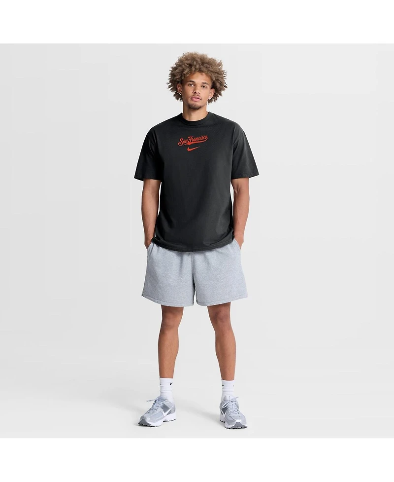 Nike Men's Black San Francisco Giants City Name Max 90 T-Shirt