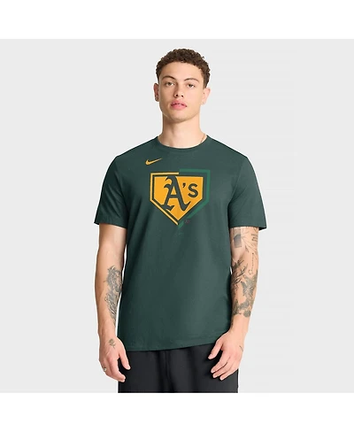 Nike Men's Green Athletics Icon T-Shirt