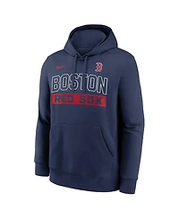 Nike Men's Navy Boston Red Sox Primetime Club Hoodie