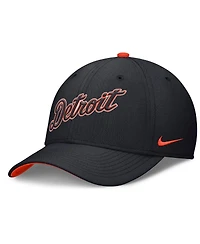 Nike Men's Navy Detroit Tigers Primetime Rise Dri-fit Flex Hat