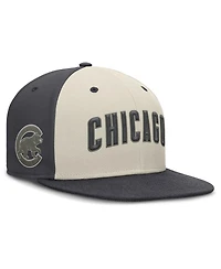 Nike Men's Cream Chicago Cubs Dri-fit True Fitted Hat