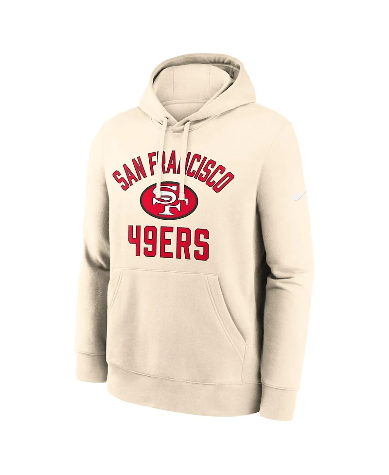 Nike Men's Natural San Francisco 49ers Club Hoodie