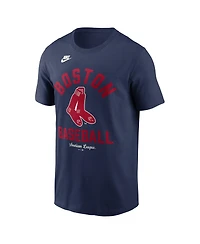 Nike Men's Navy Boston Red Sox Cooperstown Collection T-Shirt