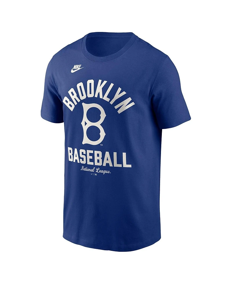 Nike Men's Royal Brooklyn Dodgers Cooperstown Collection T-Shirt