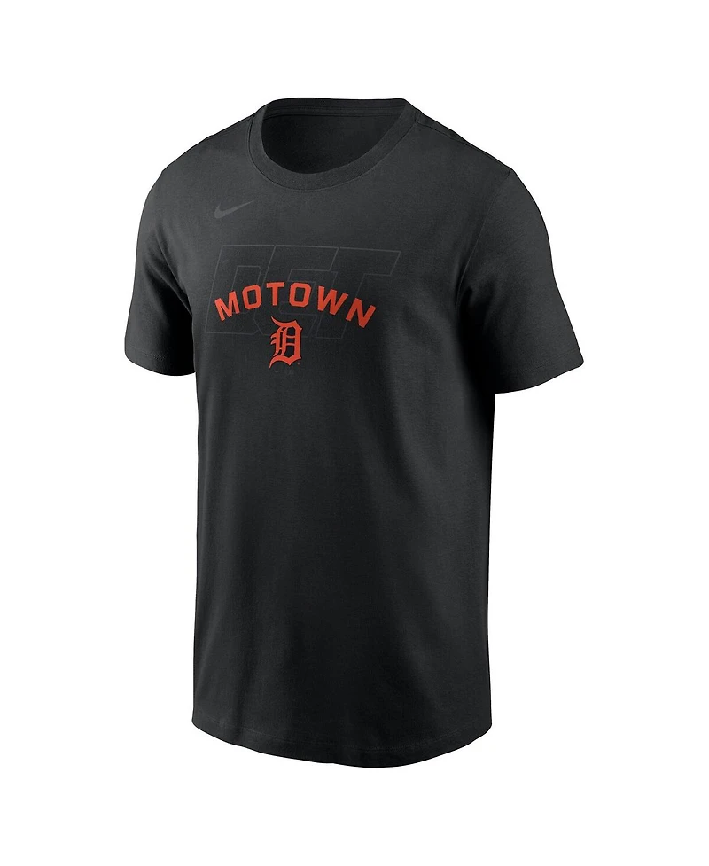 Nike Men's Black Detroit Tigers Primetime Fashion T-Shirt